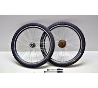 Ruote 26 alluminio disco 6 v doppia camera