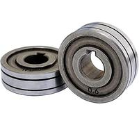 Ruote 30 * 10 * 10mm del rotolo dei rulli dell'alimentazione del cavo 2X per l'attrezzatura di guida dei saldatori MIG MAG dell'alimentatore del cavo SSJ-29A SSJ29 (0.6/0.8mm)