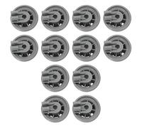 Ruote A Rulli Del Cestello Inferiore 611475 165314 00611475, Compatibili Con Bosch, Compatibili Con Siemens, Pezzi Di Ricambio Di Ricambio For Lavastoviglie For Uso Domestico(12pcs)