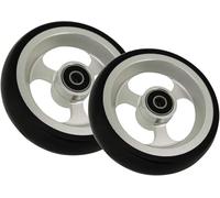 Ruote Anteriori Di Ricambio For Sedia A Rotelle Sportiva, Universali Deambulatore Da 4/5 Pollici, Cuscinetti Rulli, Diametro Interno 8 Mm(120mm(5in))