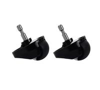 Ruote Anteriori Girevoli, Compatibili Con Xiaomi, 1S 1C, Compatibili Con Roborock, S5 S50 S6 S60 S5Max S6Maxv Pure Robotic Vacuum Cleaner(2pcs black)