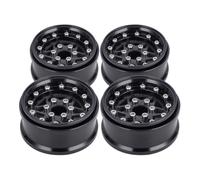 Ruote Beadlock RC 1,9" Per Traxxas Per TRX4 Per TRX6 1/10 Parti | Parte RC, ruote beadlock leggere in carbonio-alluminio riducono la massa non sospesa sterzata agile Rc Crawler Pneumatici
