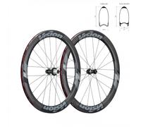 Ruote Bici Corsa Carbonio 55mm Disco Center Lock Sram XDR 700c Tubeless Ready