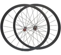 ruote bici da corsa perno passante/sganci rapidi con riflettore sicurrezza