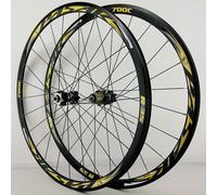 ruote bici da corsa perno passante/sganci rapidi con riflettore sicurrezza