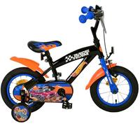 Ruote calde ruote calde 12 bicicletta nere arancione blu 31256