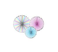 Ruote carta Decorazioni a Ventaglio arcobaleno unicorno da Appendere Casa, festo