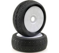 ABSIMA Set Di Ruote Buggy Disc "Mini Pin" Bianco 1:8 (2 Pz.) / 2520022