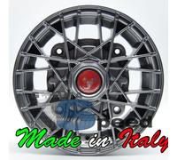 Ruote complete Abrt Fiat vecchia 500 OLD 126 cerchi 4x190 699 SL gomme 145/70/12