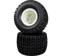 Ruote complete Absima 1:10 Monstertruck Block profilo Bianco 2 pz.