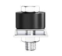 Ruote con ruote per carrello, limite robusto, fermata antiscivolo, accessorio hardware robusto, dimensioni 2 pezzi 12 x 8 cm, per fabbrica industriale, garage, officina, armadietto degli attrezzi