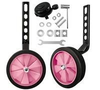 Ruote da allenamento facili da installare con staffa a 5 fori e campana per bici