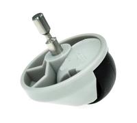 Ruote di ricambio, compatibili con Xiaomi, S50 S51 S55 / Robot aspirapolvere 1S 1st Steering Wheel Caster Cleaner Accessories(Black)