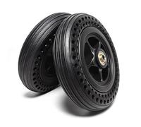 Ruote di ricambio for sedia a rotelle, accessori, rotelle for deambulatori, ruote anteriori for sedia a rotelle, ruote anteriori universali 6x1 1/4 a nido d'ape con pneumatici pieni