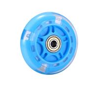Ruote di ricambio per scooter, 1 pezzo ruota LED flash 80 mm, ruote per scooter Mini Maxi Micro Skate, luci a rulli lampeggianti, posteriori, posteriori, ABEC-7, 80 mm, per bambini e adolescenti