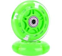 Ruote di ricambio per scooter, 1ruota flash a LED, 80 mm, mini micro scooter, luci lampeggianti, posteriori, ABEC-7, 80 mm, per bambini e ragazzi, pattinaggio all'aperto
