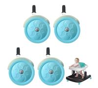Ruote di ricambio per sedia, ruote intercambiabili per bambini, struttura robusta con movimento di rotazione fluido e design che riduce il rumore, confezione da 4 per uso indoor e outdoor
