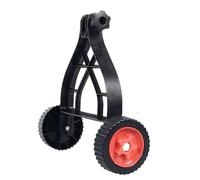 Ruote di supporto per decespugliatore, ruote ausiliarie, ruota per tosaerba, attacco per tosaerba, supporto regolabile, accessori per tosaerba per una facile manutenzione del , filo regolabile