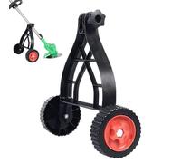 Ruote di supporto per decespugliatore, Ruote ausiliarie Tosaerba, Ruota per decespugliatore, Ruote di fissaggio per tosaerba, Attacco per tagliaerba con rotella per decespugliatore, Supporto per