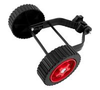 Ruote di supporto universale impostabile compatibile con i topi dei tosaerba per tombe a stringa di dritti Wackers Edgers Mower mangiatore di mangiatore di mangiatore regolabile adatta a più modelli