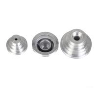 Ruote di trasmissione a pagoda costruite in alluminio con cinghie dentate K660 per un efficiente trasferimento di potenza su trapani (18 mm)