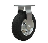 Ruote direzionali in gomma gonfiabili da 8 pollici di fabbrica di rotelle da 1 confezione for carrello for bagagli for auto d'ingresso for garage di servizio alberghiero di aviazione