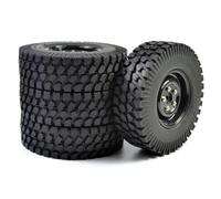 Ruote e Pneumatici rc per Axial per SCX10 per Tamiya CC01 D90 1/10 RC Crawler Car Upgrade Parts 4 Pezzi Pneumatici da 1,9 Pollici Ruote Plastica 98MM