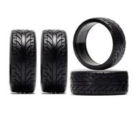 Ruote e Pneumatici rc per HSP per Traxxas per RedCat per Sakura per Tamiya per HPI 1/10 Ricambio per Auto RC 4 Pneumatici da Drift Plastica Rigida 63 Mm