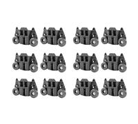 Ruote For Cestello Inferiore For Lavastoviglie W10195417, Compatibili Con Kitchenaid, Compatibili Con Whirlpool, Compatibili Con Kenmore, Rullo For Cestello Sostituisce PS11750057(12 pcs)