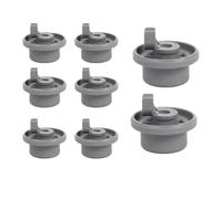 Ruote For Cestello Inferiore Inferiore For Lavastoviglie Da 8 Pezzi, Compatibili Con Ruote For Cestello Inferiore For Cestello Inferiore For Lavastoviglie Bosch/Balay/Siemens/Neff