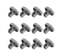 Ruote for lavastoviglie, 12 pezzi, ruote for cestello inferiore, compatibili con AEG, compatibili con Electrolux, ruote for lavastoviglie