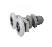 Ruote for porte doccia, pulegge for porte scorrevoli in vetro, rulli con cuscinetti di ricambio, guide for cabine doccia, pulegge oscillanti for porte scorrevoli(Size-25mm)