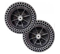 Ruote for sedia a rotelleUna coppia di ruote anteriori for sedia a rotelle elettriche da 8 pollici, ruote anteriori for sedia a rotelle solide 200x50, rulli in gomma a nido d'ape, ruota for camminator