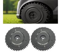 Ruote fuoristrada in polietilene nero per Segway per Navimow per i105E i108E i11