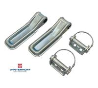 Ruote Gemellate Rotella di Naso Doppia Protettiva 150kg 48mm Rimorchio Caravan