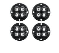 Ruote Girevoli Autoadesive Base for mobili con ruota universale adesiva non perforata da 4 pezzi/set(4Pc Black Steel Ball)