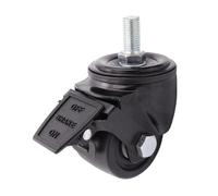 Ruote girevoli industriali, ruote silenziose for impieghi gravosi M16 da 3 pollici for attrezzature di grandi e medie dimensioni, banchi lavoro mobili, recinti, ecc