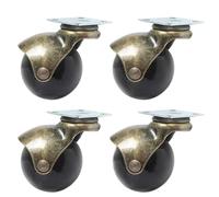Ruote girevoli universali, ruote sferiche in rame anticato da 2 pollici for sedia da ufficio(Casters)