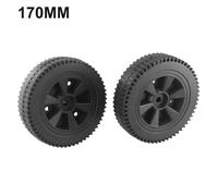 Ruote Grill 2pz/set Accessori Barbecue Nero per Griglie a Gas Charbroil