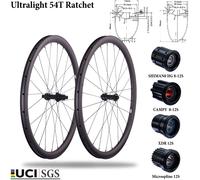 Ruote in carbonio per bici da corsa CSC UCI 700C Larghezza interna da 24,2 mm Set di ruote in carbonio a forma di U 40/50 mm Blocco centrale per bici da strada in ghiaia