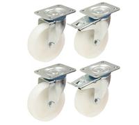 Ruote in nylon 125 mm 5" ruote girevoli e frenate per impieghi gravosi 170 kg...