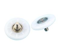 Ruote inferiori per box doccia Shower Doo, Rulli for porte scorrevoli in vetro for doccia, 5 pezzi, diverse misure(M8X35X5MM)