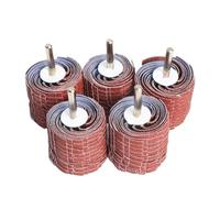Ruote Lamellari Abrasive 5Pcs Drilll Accessories 80-600 Grit Sanding Flap Wheel 6mm Shank Grinding Sand Paper Shutter(400)