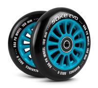 Ruote monopattino 100 mm blu 2 pezzi