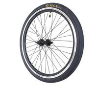 Ruote MTB 20'' 406 Con Pneumatico Esterno Da 1,75'' E Camera D'aria Freno Anteriore A V/93mm Freno Posteriore A V/a Disco/a Pinza/135mm Mozzo 36H Per 6-10 Velocità Rotary(Front)