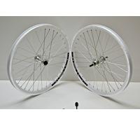 Ruote mtb 20X1.75/95/205 7v doppia camera bianche personalizzabile