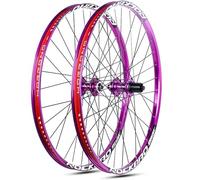 Ruote MTB, cerchi in lega a doppia parete, asse passante, cuscinetto sigillato, freno a disco, adatto per cassette a 7-11 velocità