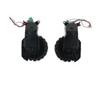 Ruote originali sinistra e destra, compatibili con Mova E30 Ultra/E10, accessorio for aspirapolvere robot pezzi di ricambio(L+R Black)