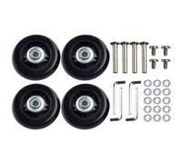 Ruote per Bagagli Resistenti per Rotolamento Liscio e Riparazione Set di 4 54mm/