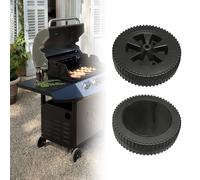 Ruote per barbecue da 2 pezzi Ruota universale Facile da installare Pneumatici